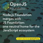 node js foundation merges with js foundation